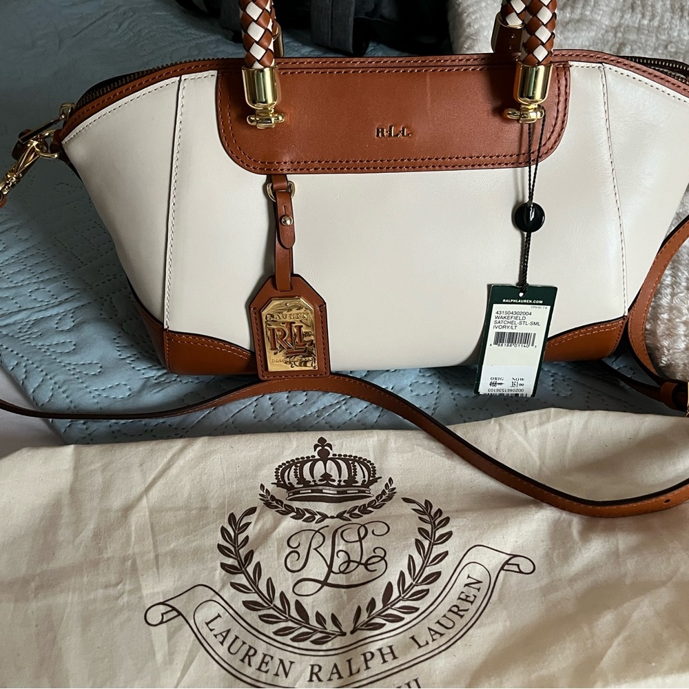 Brand new with tags Ralph Lauren purse.